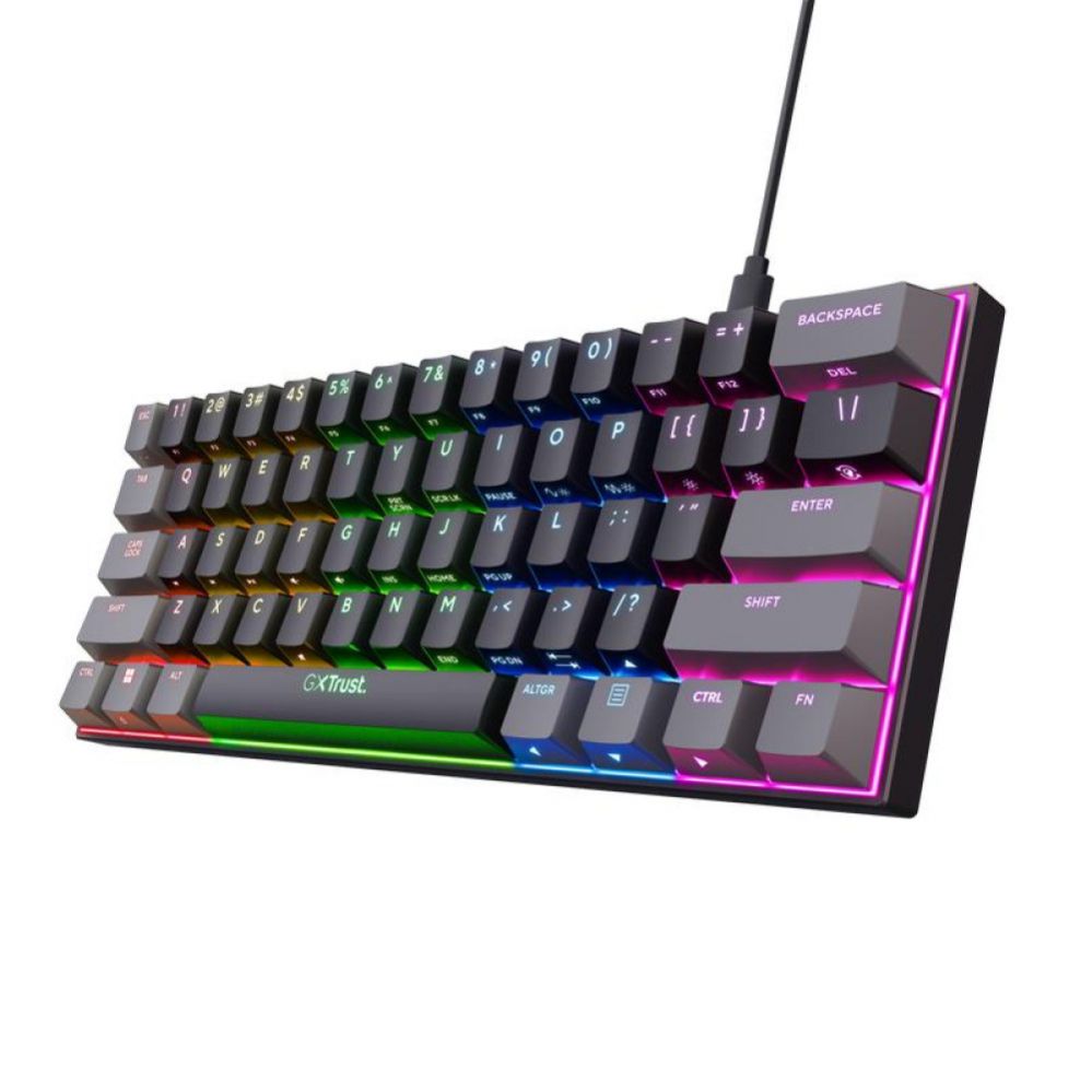Datora tastatūra Trust KEYBOARD USB GAMING