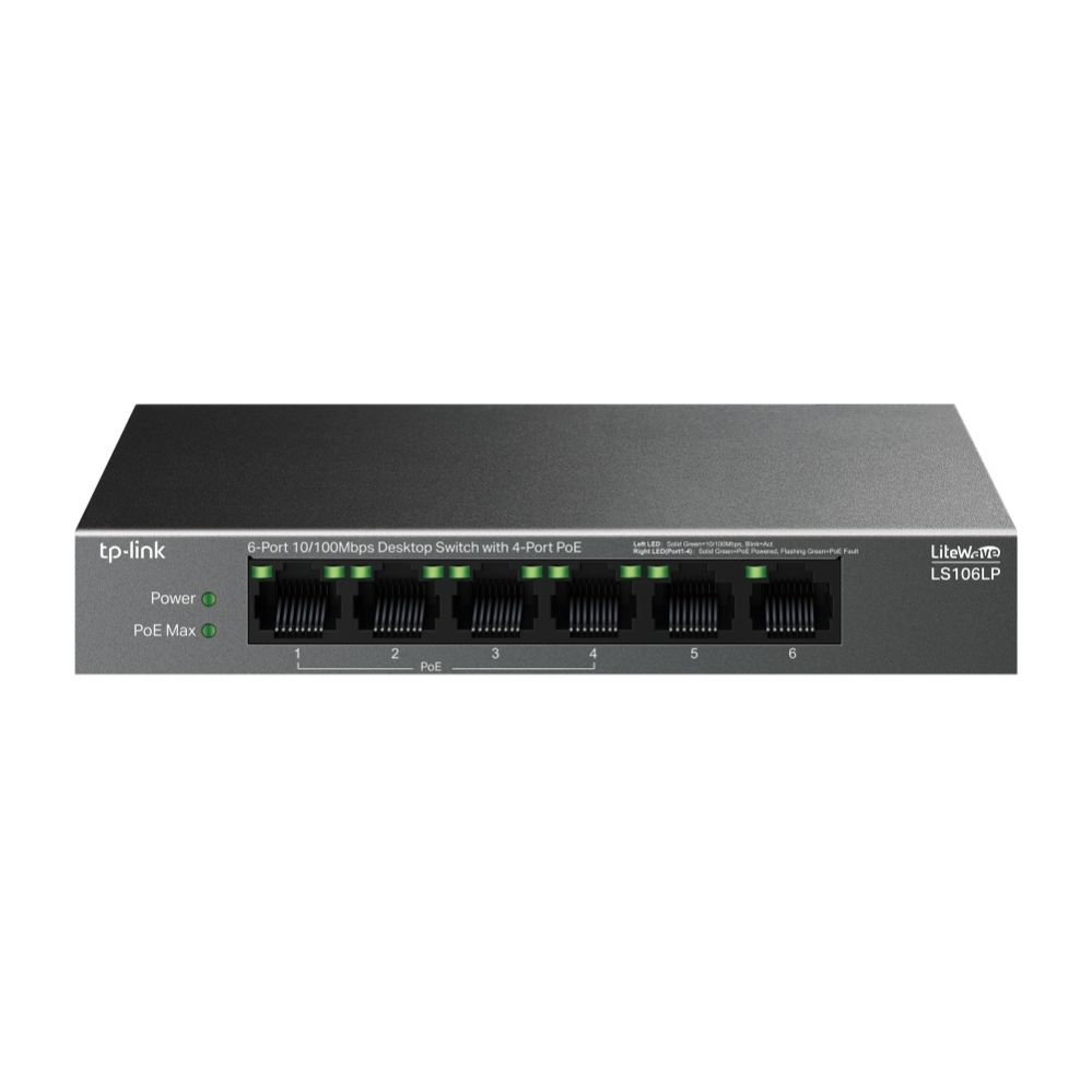 Nevadāms centrmezgls TP-Link NET SWITCH 6PORT