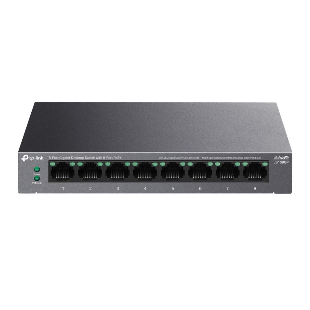 Nevadāms centrmezgls TP-Link NET SWITCH 8PORT