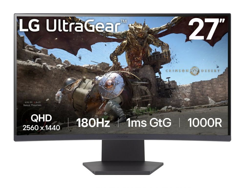 Monitors LG MONITOR LCD 27" VA/27GS60QC-B
