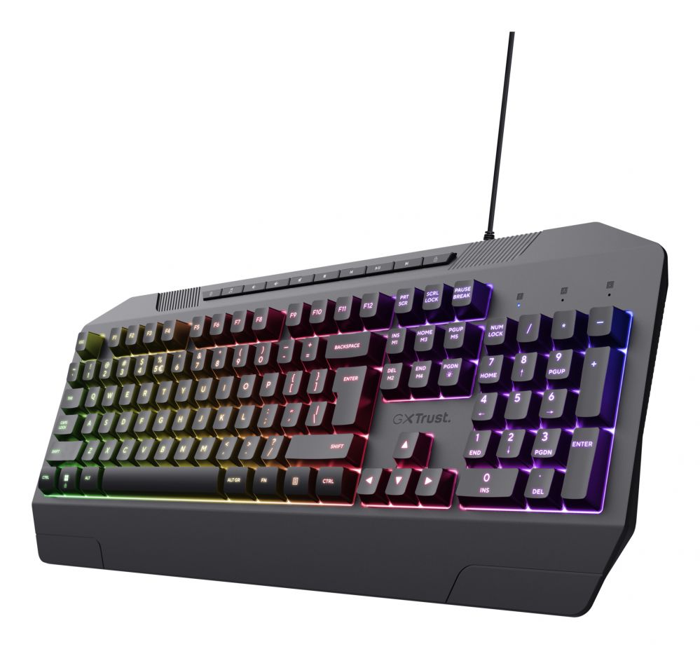 Datora tastatūra Trust KEYBOARD USB GXT