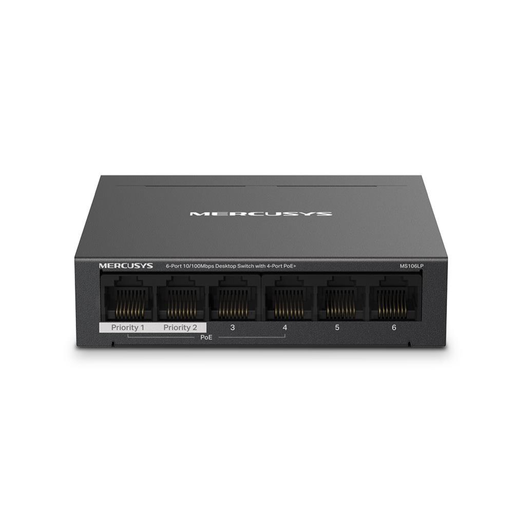 Nevadāms centrmezgls MERCUSYS NET SWITCH 6PORT