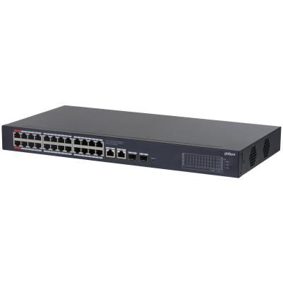 Nevadāms centrmezgls DAHUA  Switch||CS4228-24GT-240|Desktop/pedestal|Rack|2xSF P|26xRJ45|240 Watts|CS4228-24GT-240