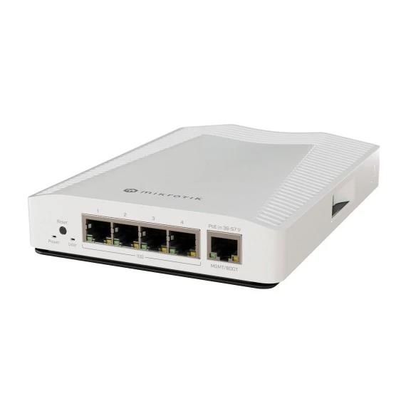 Nevadāms centrmezgls Mikrotik  NET ROUTER/SWITCH 4P/CRS304-4XG-IN