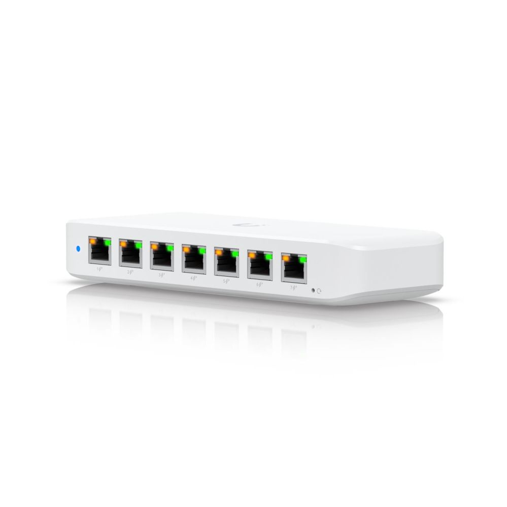 Nevadāms centrmezgls UBIQUITI  Switch||Ultra|USW-Ultra|Type L2|Desktop/pedestal|8x1000Base-T|8|PoE+ ports
