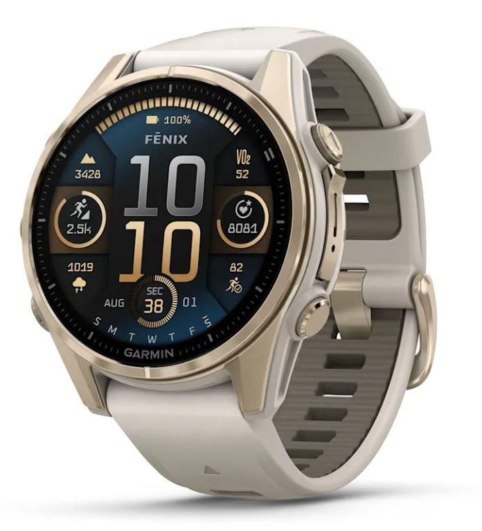 Viedpulksteni Garmin SMARTWATCH FENIX 8 SAPPHIRE/SOFT