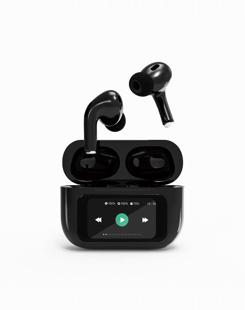 Vadu austiņas Gembird  HEADSET BLUETOOTH/TWS-LCD-ANC-01-BK