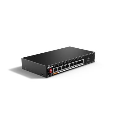 Nevadāms centrmezgls DAHUA Switch||Desktop/pedestal|8x10Base-T / 100Base-TX|PoE