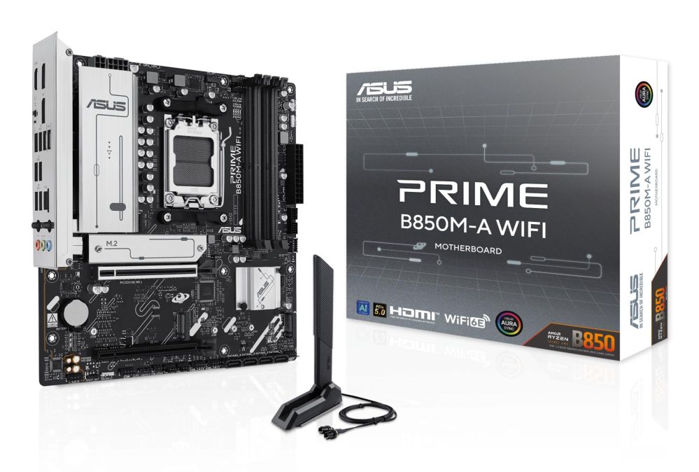 Pamatplate AMD procesorsiem Asus  Mainboard||AMD B850|SAM5|Micro-ATX|Memory