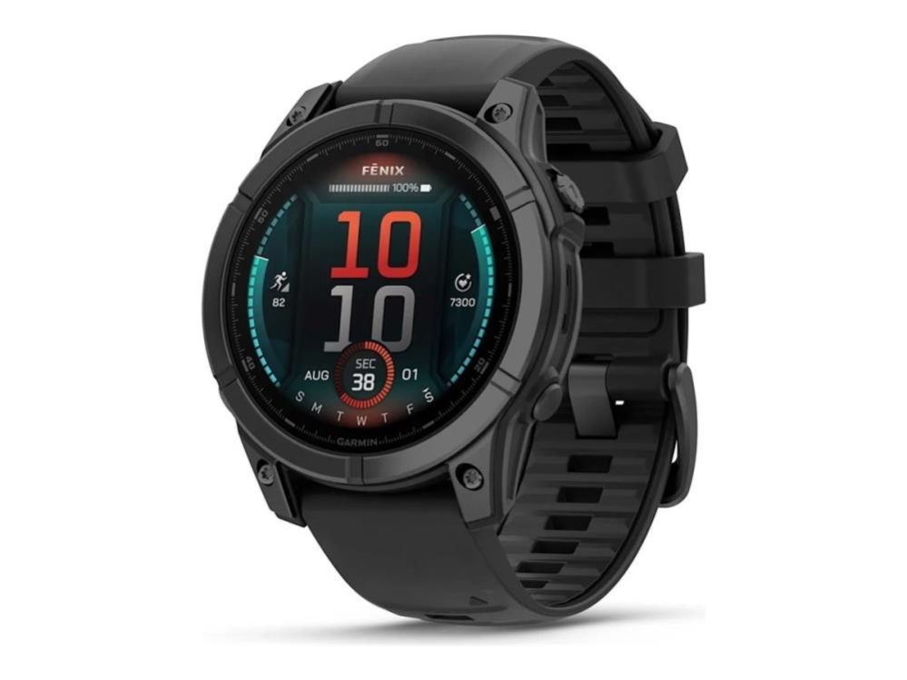 Viedpulksteni Garmin  SMARTWATCH FENIX E 47MM/GREY/BLCK