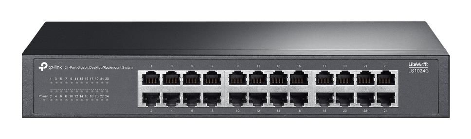 Nevadāms centrmezgls TP-Link NET SWITCH 24PORT