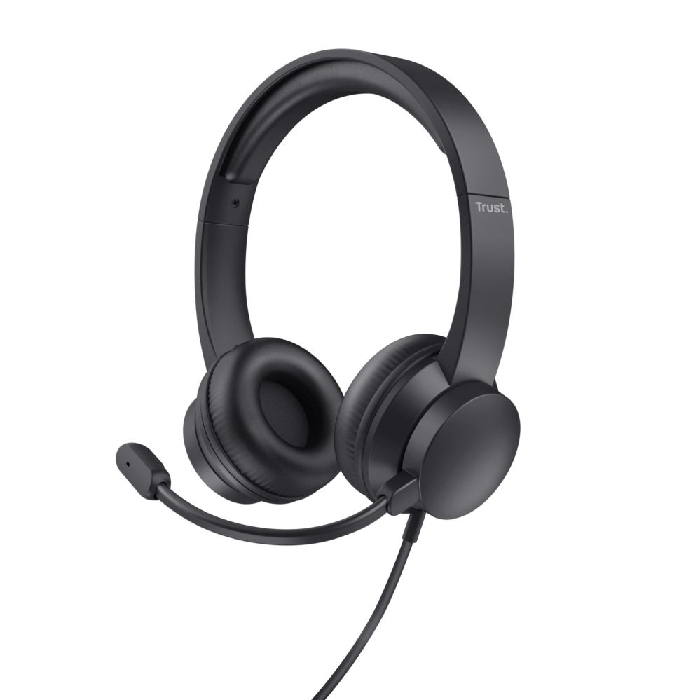 Vadu austiņas Trust HEADSET HS-201 USB