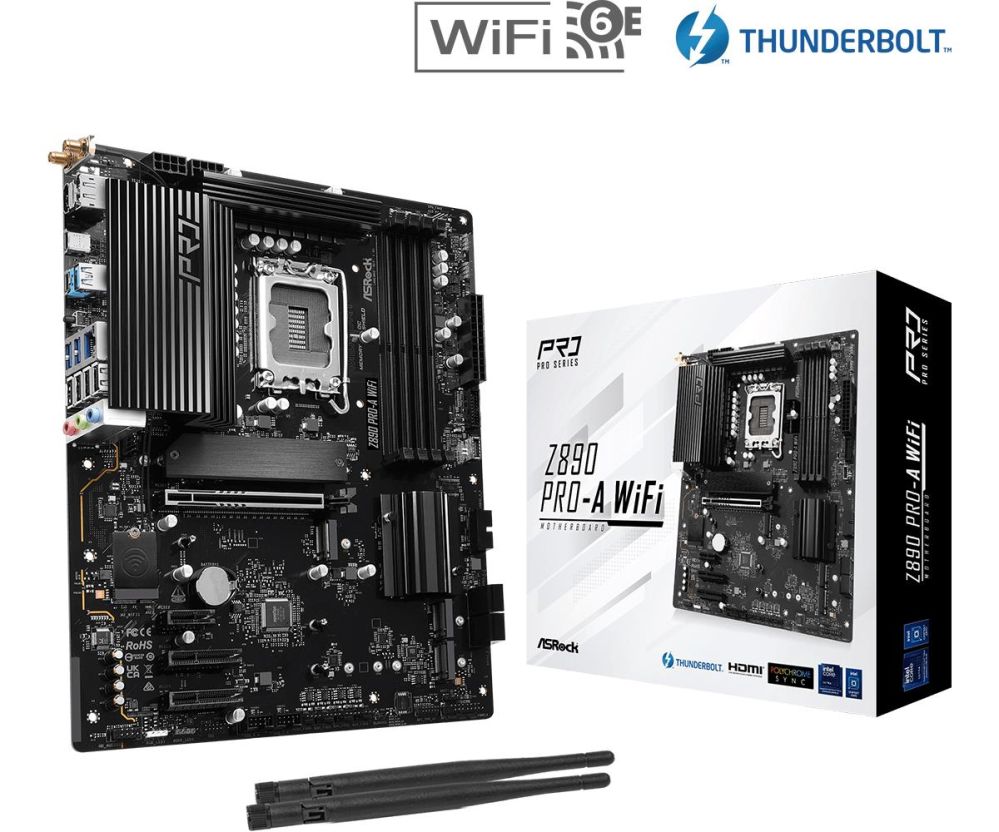 Pamatplate Intel procesorsiem Asrock  Mainboard||Intel Z890|LGA1851|ATX|Memory