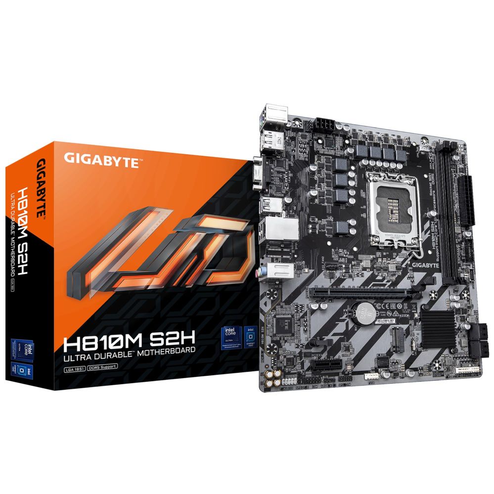 Pamatplate Intel procesorsiem Gigabyte  Mainboard||LGA1851|Micro-ATX|Memory DDR5|Memory