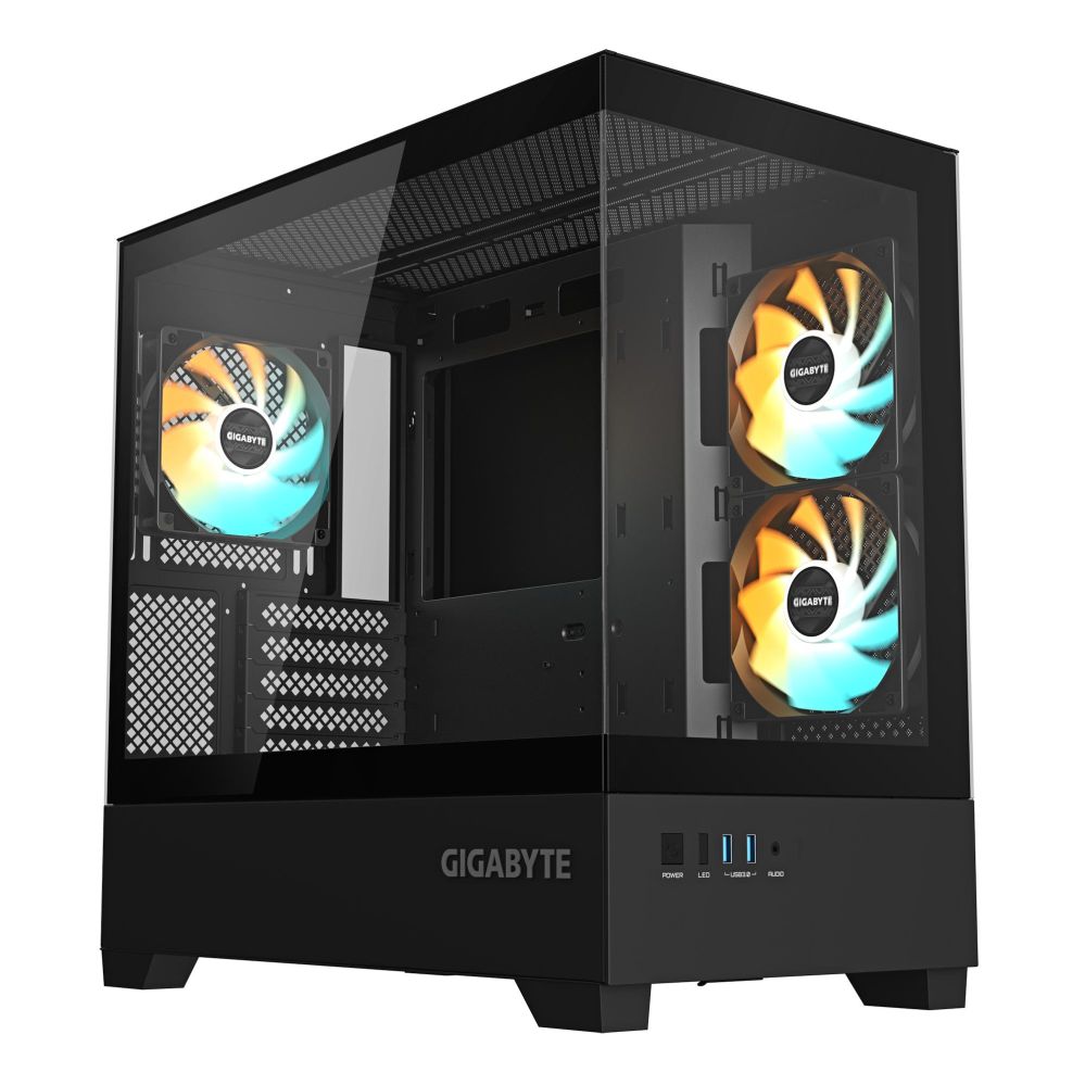 Datoru korpusi Gigabyte  Case||C201 PANORAMIC|MidiTower|Case product