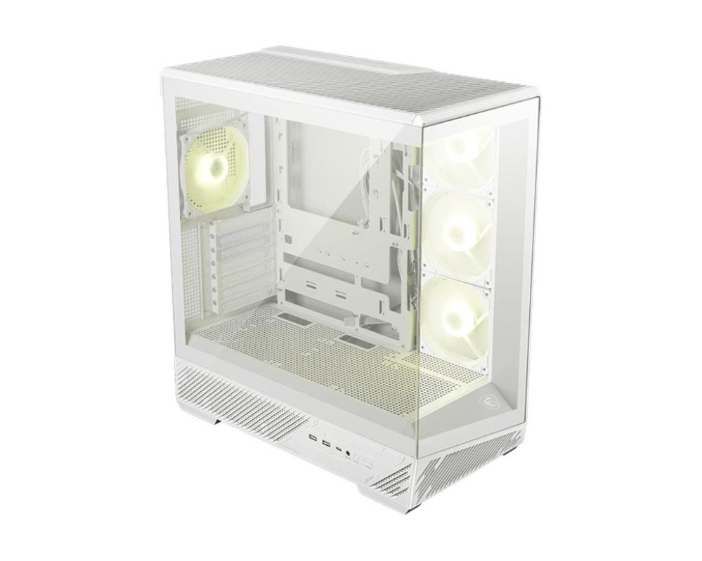 Datoru korpusi MSI Case||ATX/micro ATX/Mini-ITX|White/Transparent|Midi Tower|MAG
