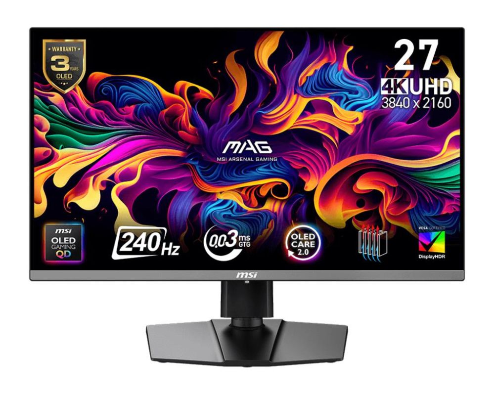 Monitors MSI  Monitor||26.5 "|3840