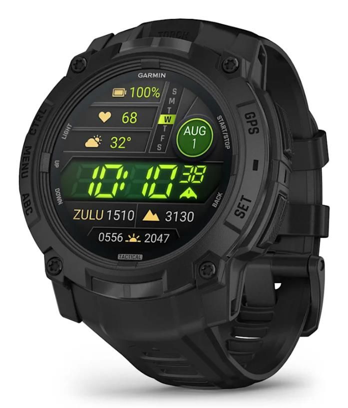 Viedpulksteni Garmin SMARTWATCH INSTINCT 3 AMOLED/BLACK