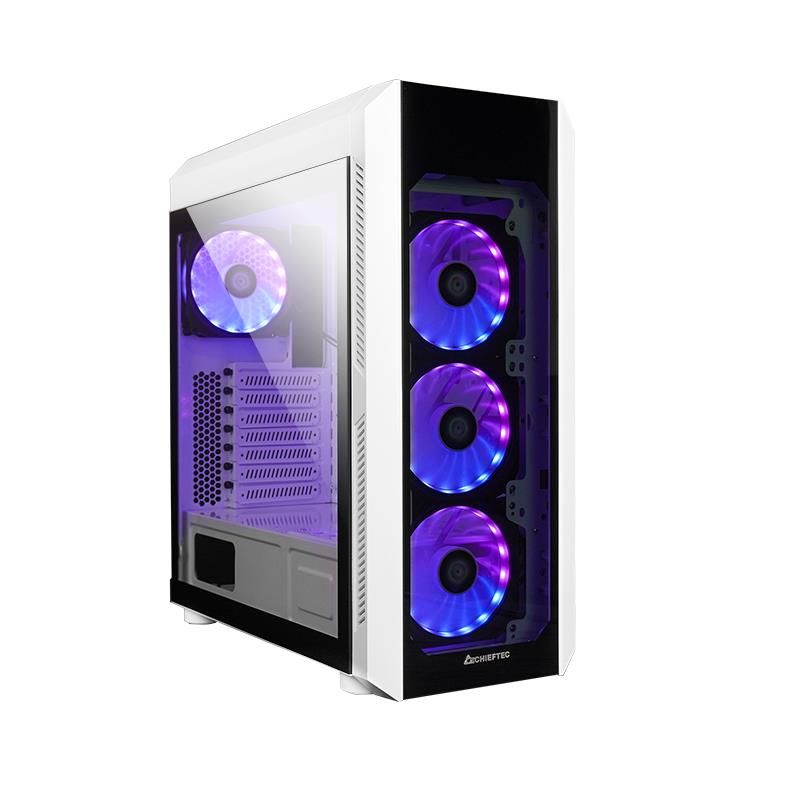 Datoru korpusi Chieftec  Case||ATX/micro ATX/Mini-ITX|White|Midi Tower|PC|GL-03W-OP