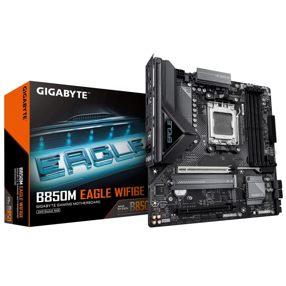 Pamatplate AMD procesorsiem Gigabyte Mainboard||AMD B850|SAM5|Micro-ATX|Memory