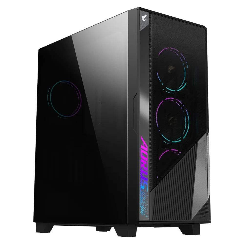 Datoru korpusi Gigabyte  Case||AORUS C500 GLASS|MidiTower|Not
