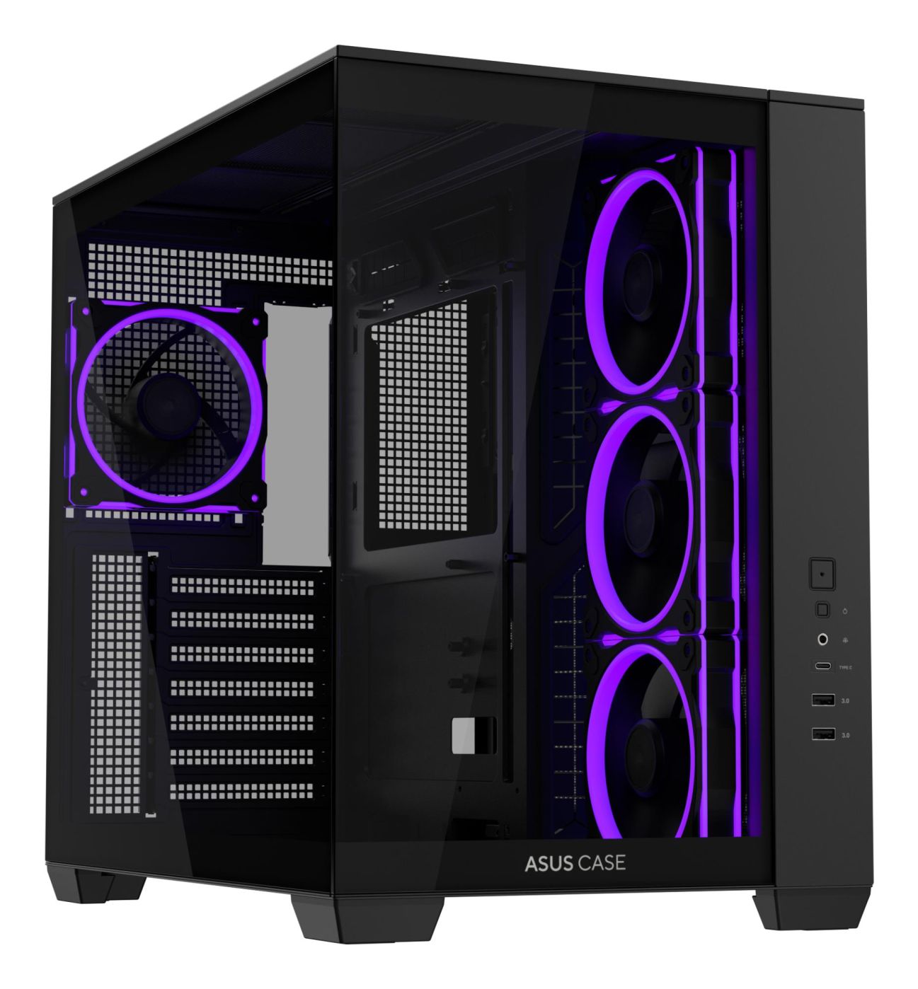 Datoru korpusi Asus  Case||ATX/micro ATX/Mini-ITX|Black|PC|A32PLUSTGARGBBLACK