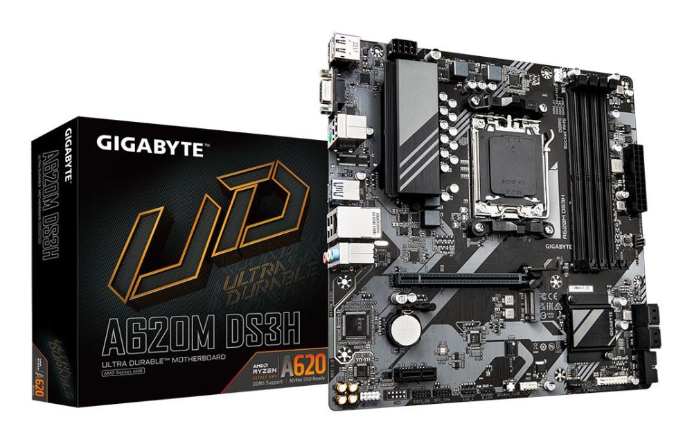 Pamatplate AMD procesorsiem Gigabyte Mainboard||AMD A620|Socket
