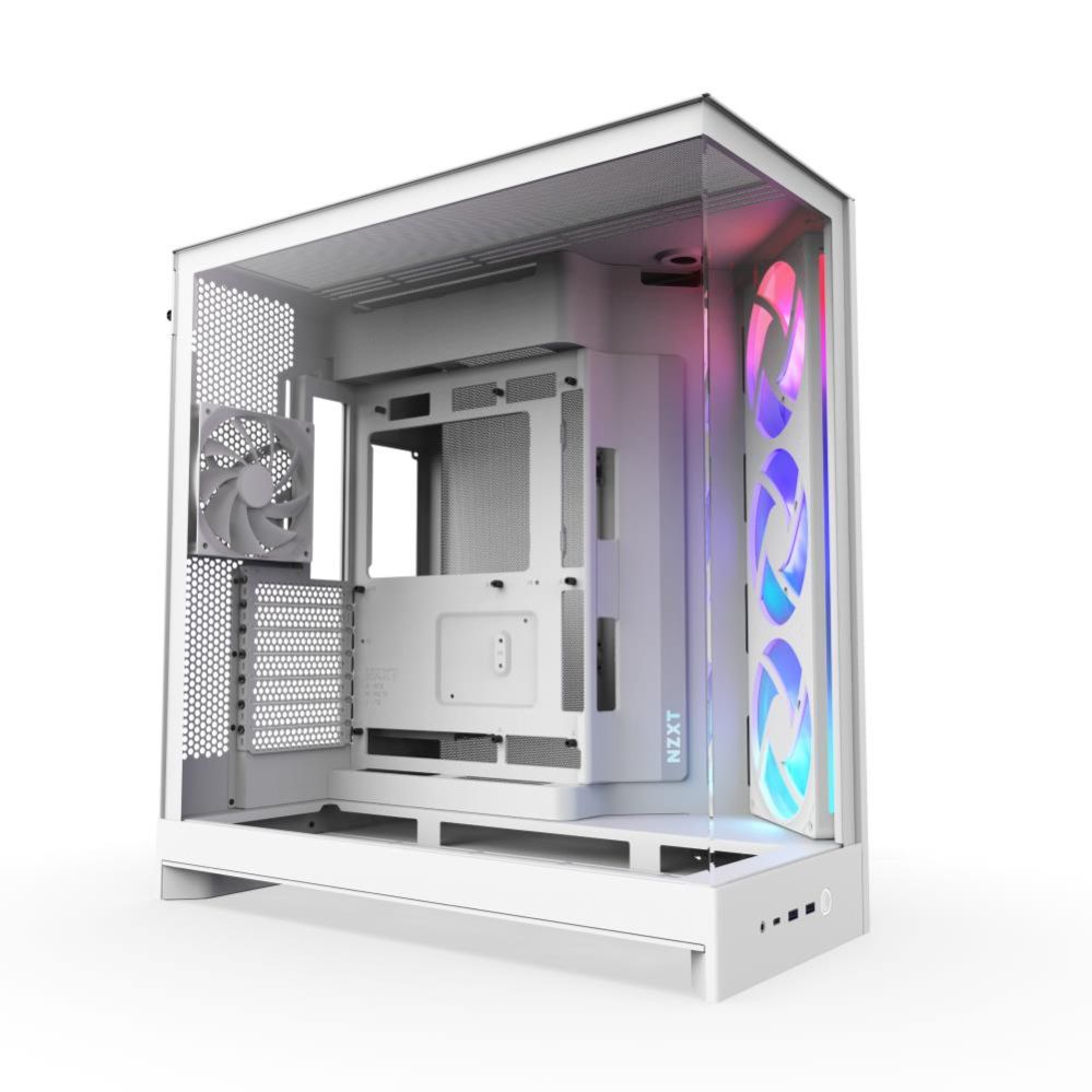 Datoru korpusi NZXT  Case||ATX/micro ATX/Mini-ITX/EATX|White|Midi Tower|PC|CM-H92FW-R1