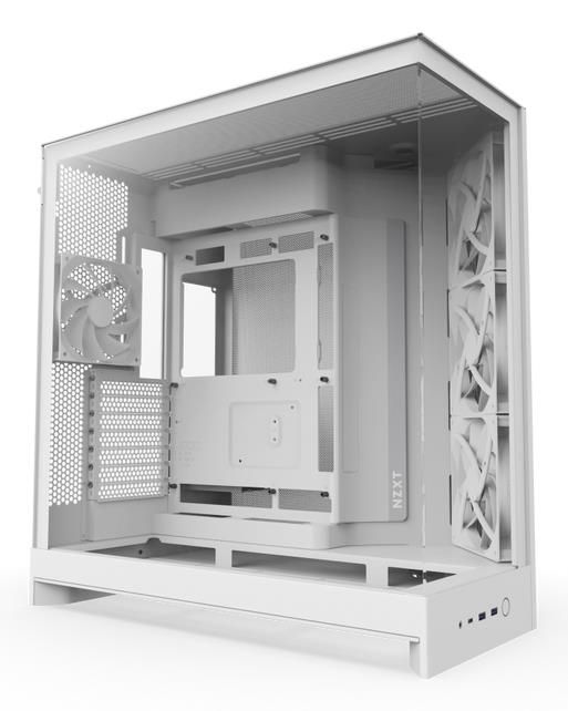 Datoru korpusi NZXT  Case||ATX/micro ATX/Mini-ITX/EATX|White|Midi Tower|PC|CM-H92FW-01