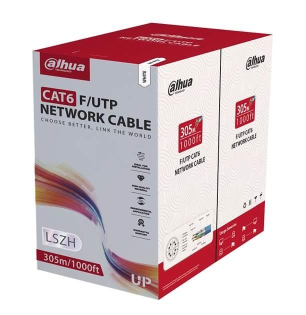 Nevadāms centrmezgls DAHUA CABLE CAT6 UTP