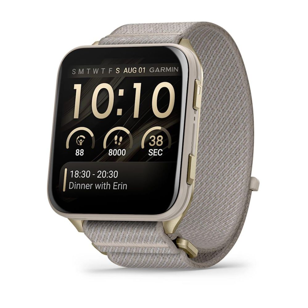 Viedpulksteni Garmin SMARTWATCH VENU X1/GOLD/TITAN 010-02980-09