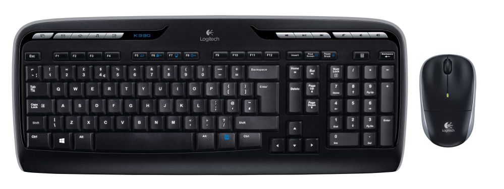 Datora tastatūra Logitech KEYBOARD +MOUSE COMBO