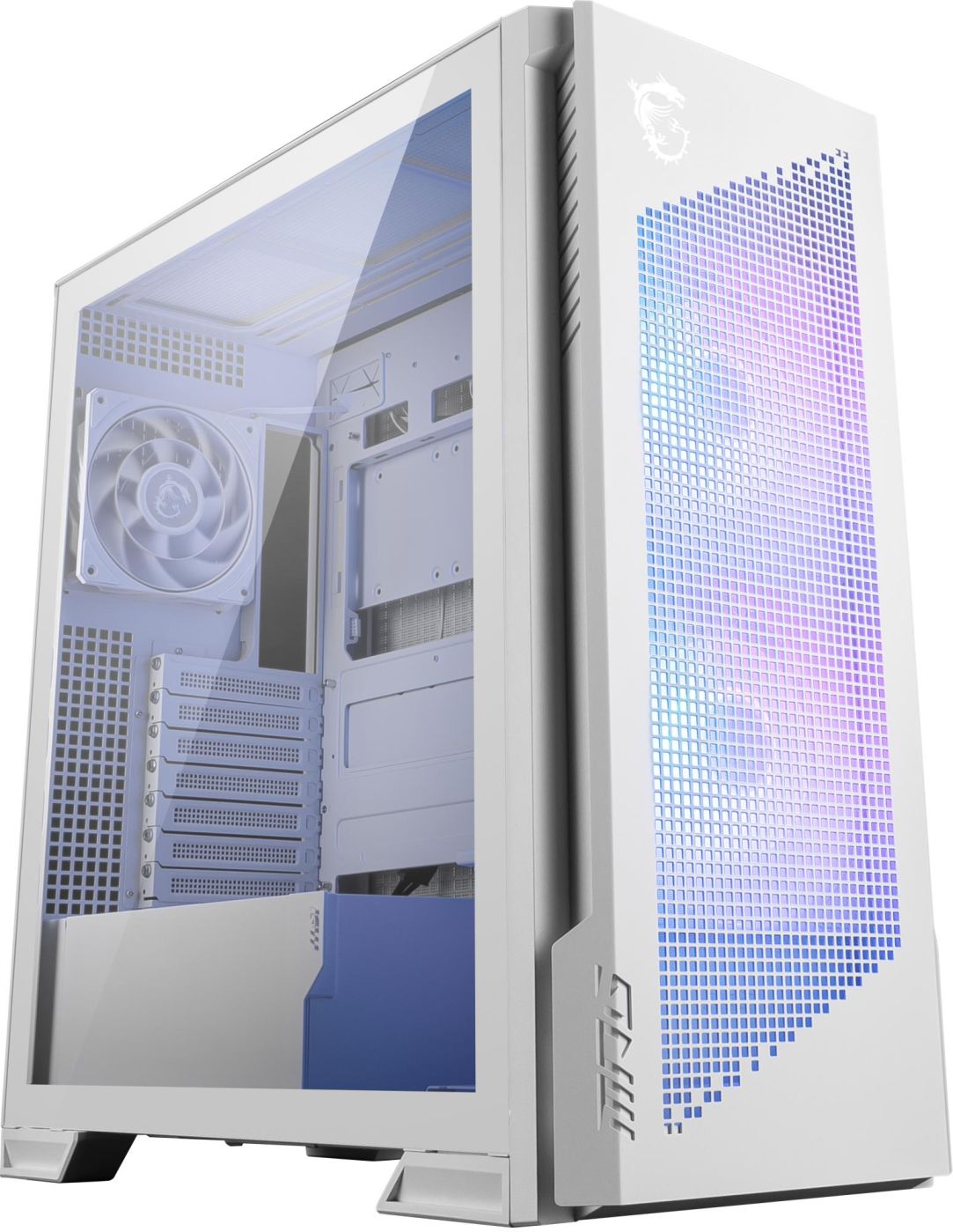 Datoru korpusi MSI  Case||ATX/micro ATX/Mini-ITX/EATX|White|Midi Tower|PC|VELOX300RAIRFLOWPZWH