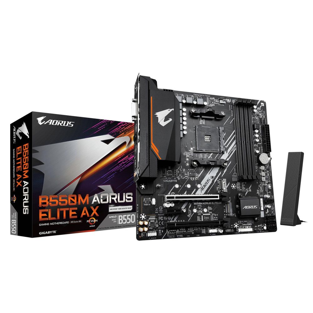 Pamatplate AMD procesorsiem Gigabyte Mainboard||AMD B550|Socket