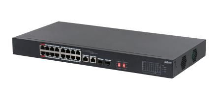 Nevadāms centrmezgls DAHUA  Switch||S3218-16ET-135|Switch type Unmanaged|Switch