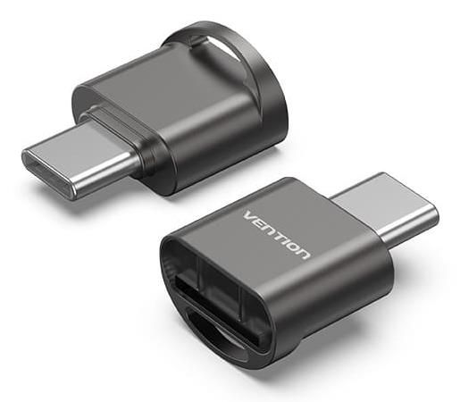 Atmiņas kartes Vention MEMORY READER USB-C/MICROSD