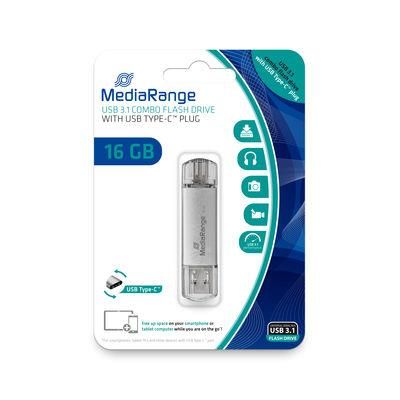 Zibatmiņa MEDIARANGE MEMORY DRIVE FLASH USB3