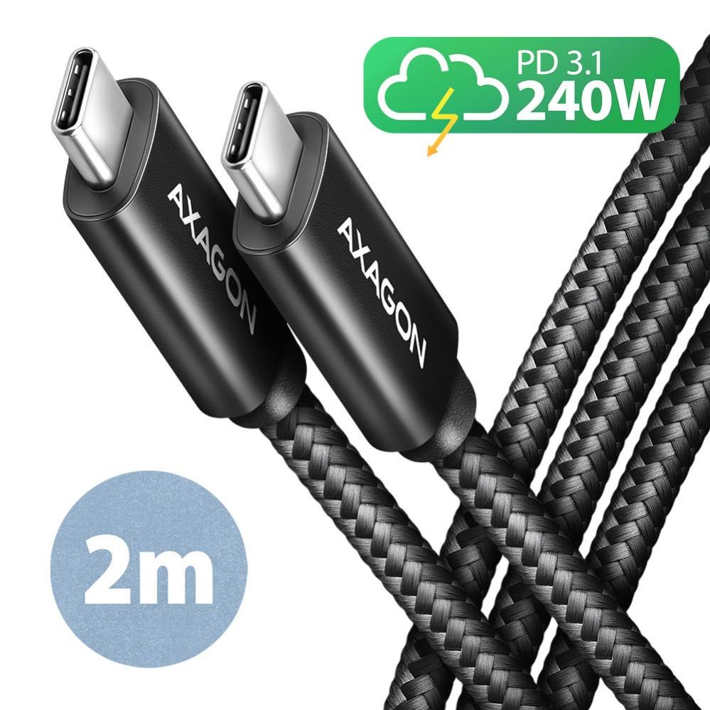 Kabelis Axagon  CABLE USB-C TO USB-C