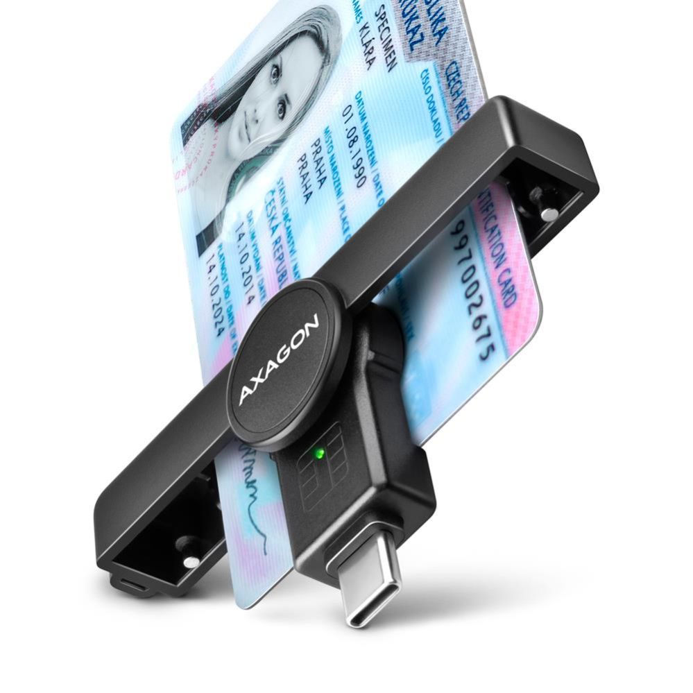 Atmiņas kartes Axagon  CARD READER POCKET
