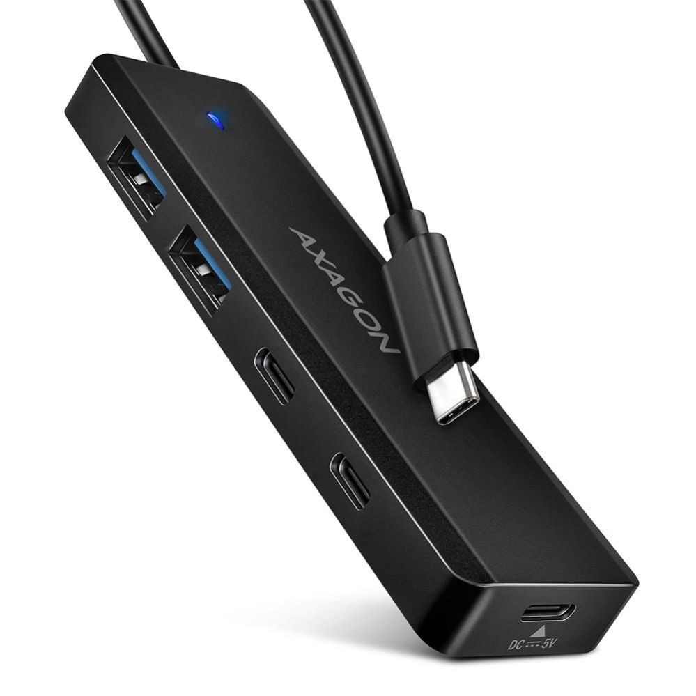 Parveidotājs Axagon  I/O HUB USB-C TRAVEL/0
