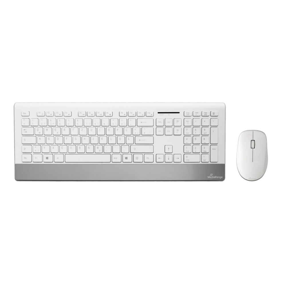 Datora tastatūra MEDIARANGE  KEYBOARD +MOUSE WRL/MROS106