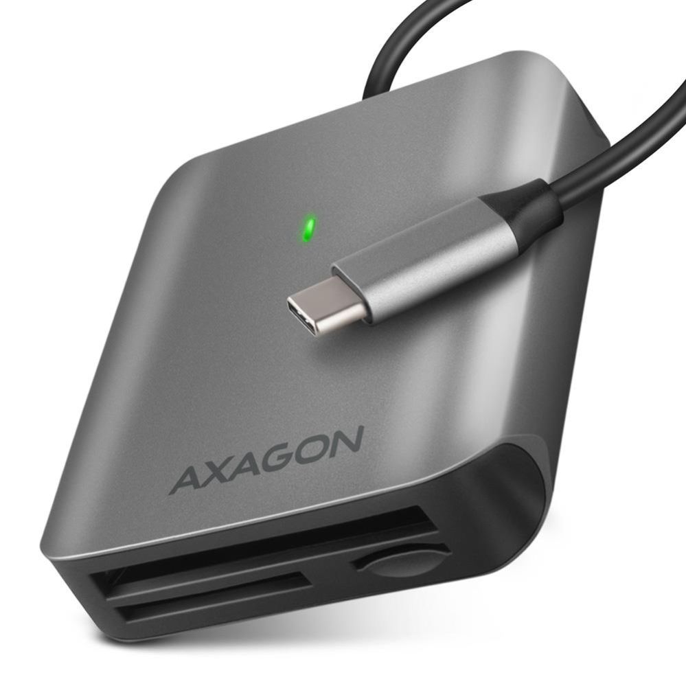 Atmiņas kartes Axagon MEMORY READER USB-C