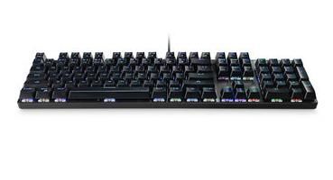 Datora tastatūra MEDIARANGE  KEYBOARD GS101 BLACK/SILVER/MRGS101-UK