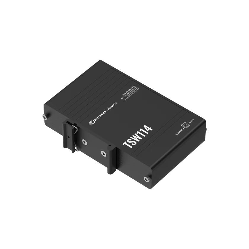 Nevadāms centrmezgls Teltonika  Switch||Switch type Unmanaged|5xRJ-45