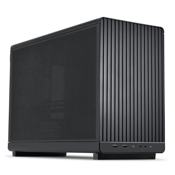 Datoru korpusi Lian Li  Case||micro ATX/Micro-ITX|Black|Micro