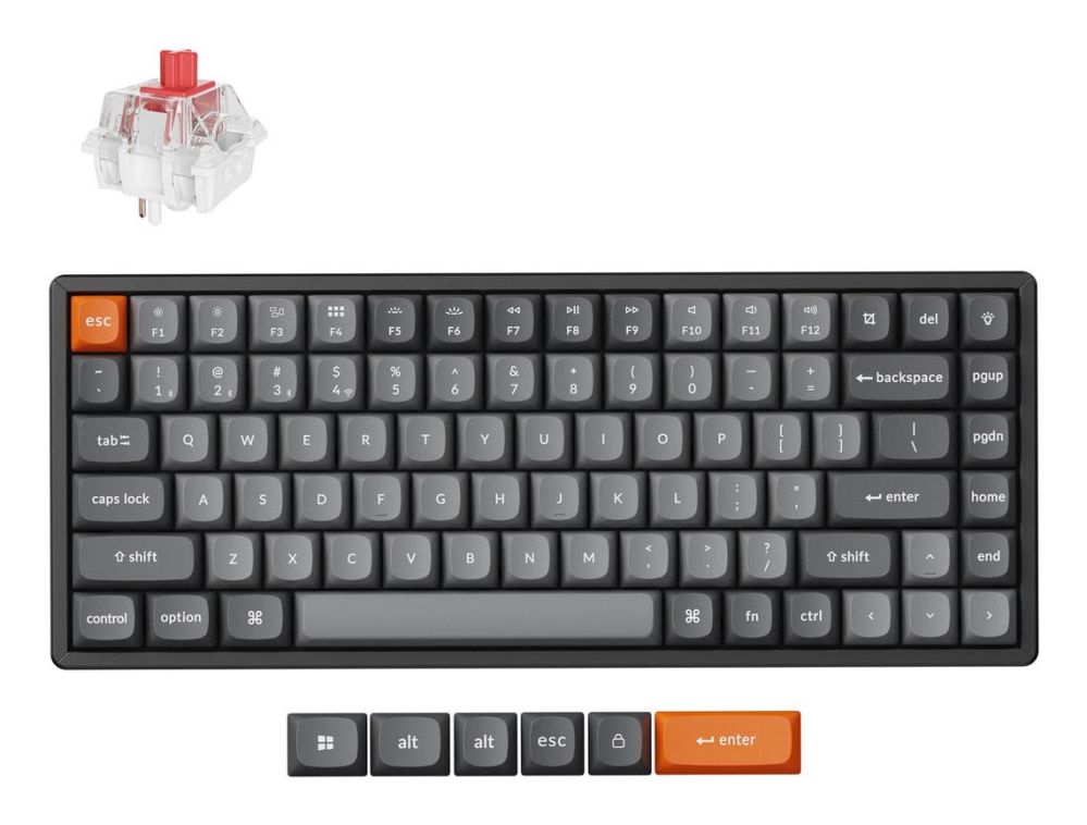 Datora tastatūra Keychron  KEYBOARD WRL K2