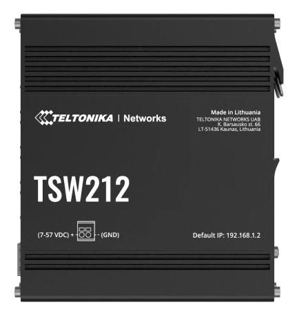 Nevadāms centrmezgls Teltonika  Switch||TSW212000000|TSW212