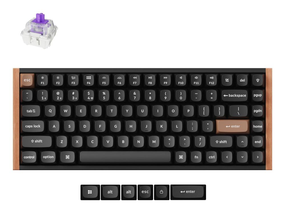 Datora tastatūra Keychron KEYBOARD WRL K2