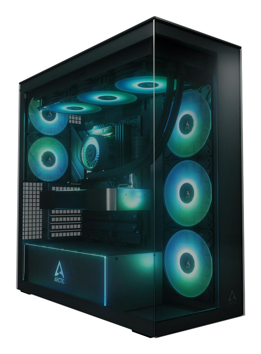 Datoru korpusi Arctic  Case||EATX|Black|Midi Tower|PC|ACPCC00015A