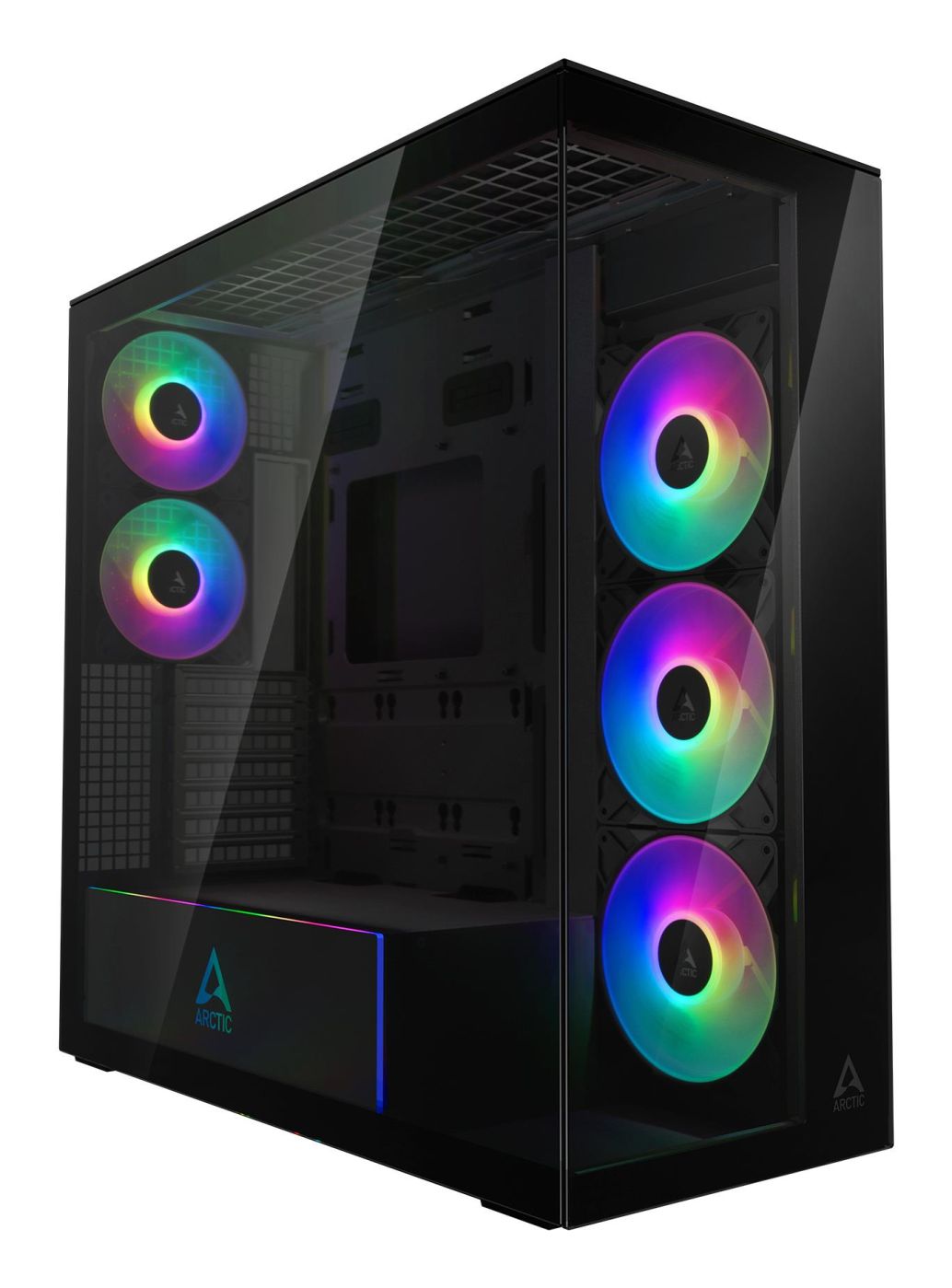 Datoru korpusi Arctic  Case||EATX|Black|Midi Tower|PC|Xtender (Mirror